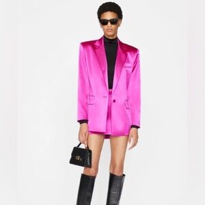 Frame pink jacket and skirt